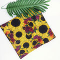 Digital Printing Custom Print Sunflower  100%Cotton Cotton Twill Fabric For Wearing NO MOQ